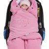 Dětská zavinovačka, fusák polar, bio bavlna - růžová, Baby Nellys