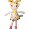 Hencz Toys Měkká hadrová panenka MAJA s blond vlásky
