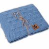 Luxusní bambusová dětská deka Bamboo, 80x100 cm Baby Nellys, jeans