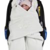 Dětská zavinovačka, fusák polar, bio bavlna - smetana, Baby Nellys