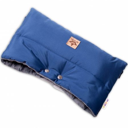 Baby Nellys Rukávník ke kočárku STYLE, granát