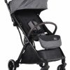 Cangaroo Dětský lehký kočárek Easy fold, do 22kg - šedý