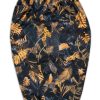 Sluneční clona na kočárek s UV filtrem, 72 cm, černá/žlutá