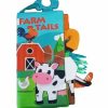 Kontrastní senzorická knížka Farm Animal, vícebarevná