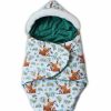 Baby Nellys zavinovací fusak s kožešinkou Velvet, Skřítek, délka 85 cm - koloušek