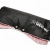 Rukávník ke kočárku Baby Nellys ® minky - sv. růžová/černý